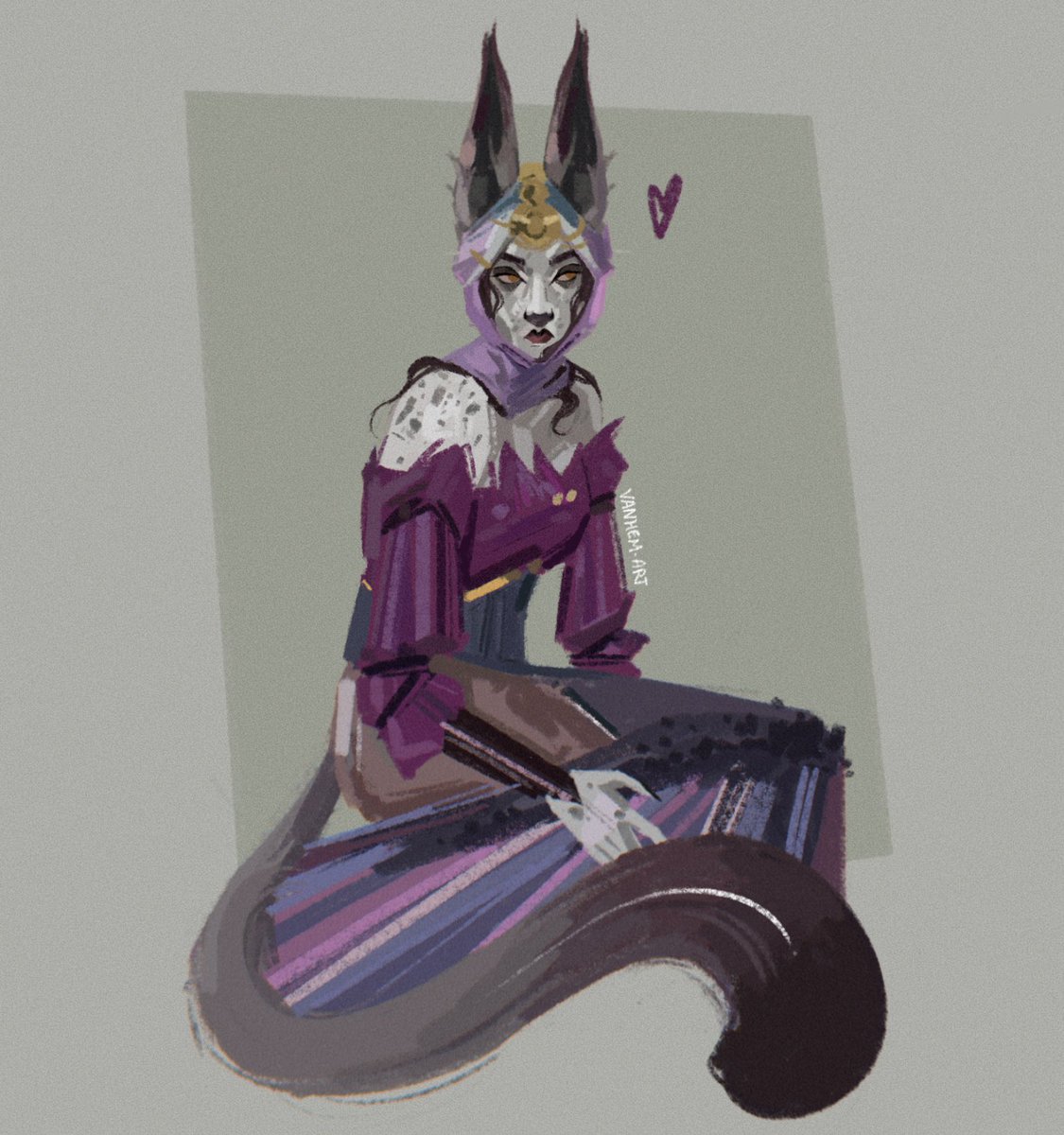 vanhem_art's tweet image. i’m so in love with her design.. #lest #arcane #art