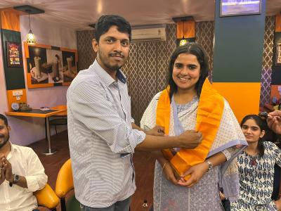 𝗗𝗿. 𝗦𝗮𝗷𝗷𝗮𝗻 𝗞𝘂𝗺𝗮𝗿 𝗦𝗮𝗶𝗻𝗶 (@drsajjansaini) on Twitter photo महारानी कॉलेज जयपुर की पूर्व छात्रसंघ अध्यक्ष, राजस्थान विश्वविद्यालय की शोधार्थी बहन निकिता शेखावत जी को जन्म दिवस की हार्दिक बधाई एवं उज्जवल भविष्य की शुभकामनाएं |
<a href="/NikitaShekhaw22/">Nikita Shekhawat ( Modi Ka Parivar )</a> महारानी कॉलेज जयपुर की पूर्व छात्रसंघ अध्यक्ष, राजस्थान विश्वविद्यालय की शोधार्थी बहन निकिता शेखावत जी को जन्म दिवस की हार्दिक बधाई एवं उज्जवल भविष्य की शुभकामनाएं |
<a href="/NikitaShekhaw22/">Nikita Shekhawat ( Modi Ka Parivar )</a>