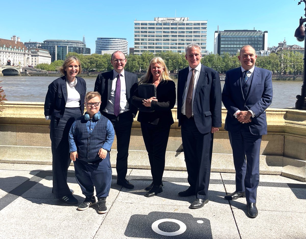 National Down Syndrome Policy Group (@ndspolicygroup) on Twitter photo Great to have a productive catch-up today in Parliament with <a href="/APPGDS/">APPG for Down Syndrome</a> Co-Chairs <a href="/DamianHinds/">Damian Hinds</a> MP & #AndrewCooper MP. A busy few months lie ahead as we prepare for the imminent draft #DownSyndromeAct draft guidance public consultation. More information to follow soon. Great to have a productive catch-up today in Parliament with <a href="/APPGDS/">APPG for Down Syndrome</a> Co-Chairs <a href="/DamianHinds/">Damian Hinds</a> MP & #AndrewCooper MP. A busy few months lie ahead as we prepare for the imminent draft #DownSyndromeAct draft guidance public consultation. More information to follow soon.