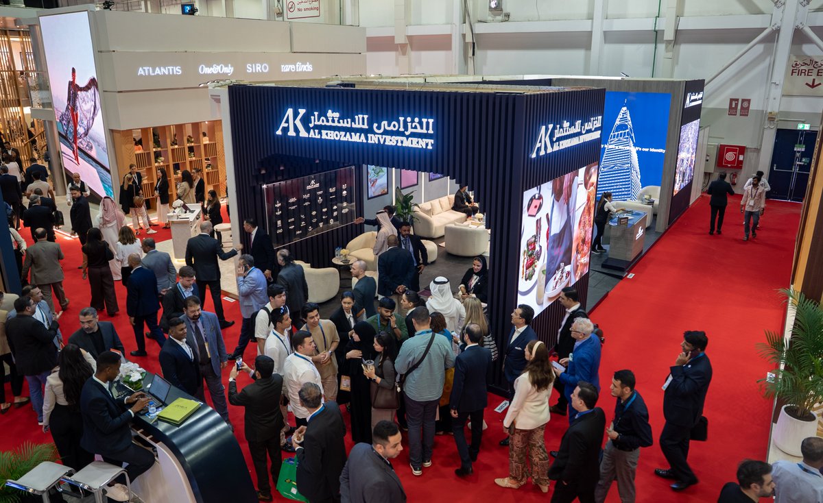 AlkhozamaC's tweet photo. أجواء تفاعلية مميزة و لقاءات مثمرة، في اليوم الثاني من معرض السفر والسياحة #ATMDubai
 زورونا في قاعة 3 – جناحHC3255.
A vibrant atmosphere on our second day at #ATMDubai
Thank you to everyone who visited us today.
Hall 3 – Stand HC3255.
#Alkhozama_investment
#الخزامى_للاستثمار | #ATM2025