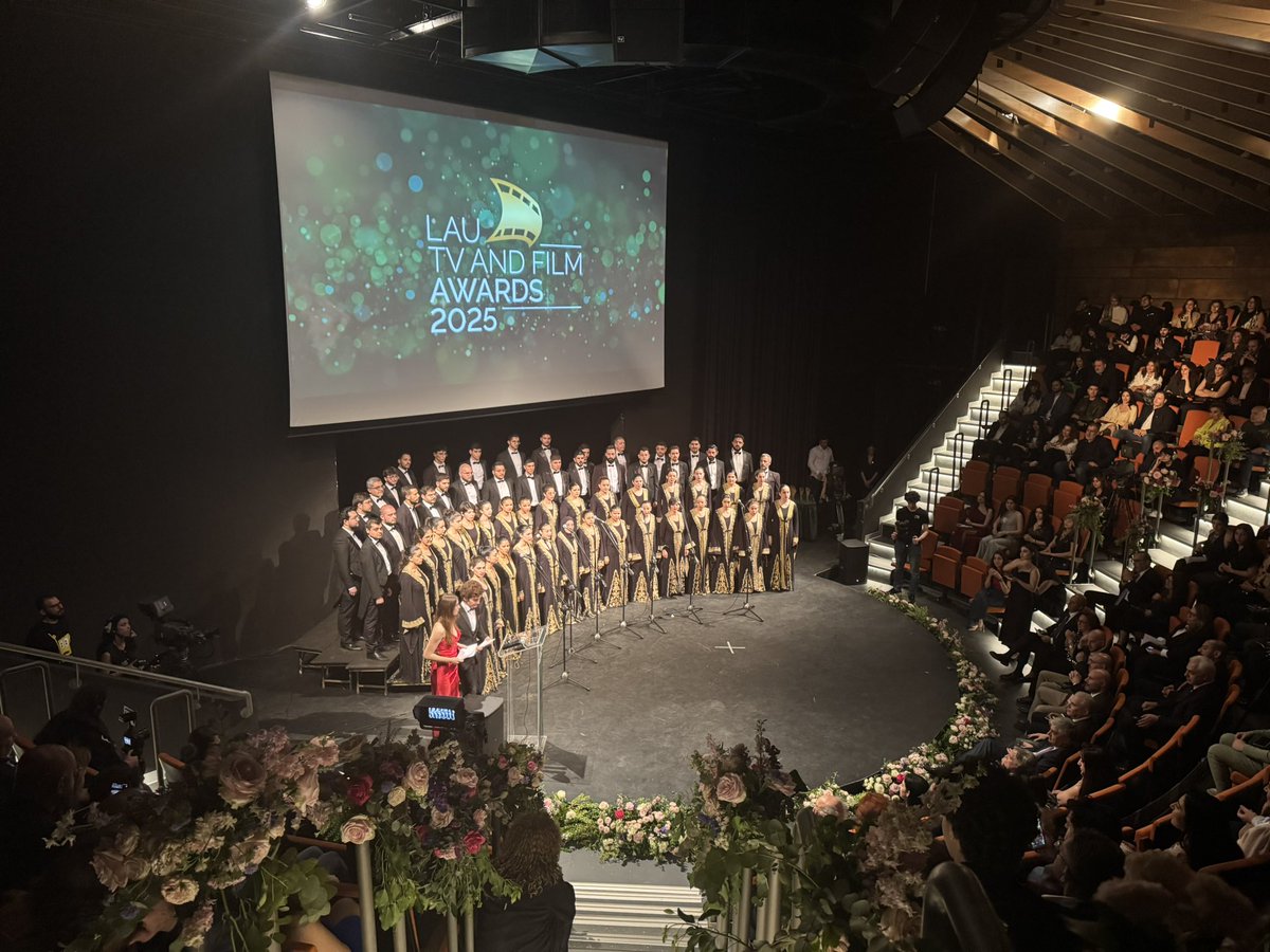 LAU TV &amp; Film Awards
“12 Celebrity Windows Night” begins, honoring LAU’s distinguished alumni in the television, film, media, and entertainment industries. 
<a href="/LAU_Alumni/">LAU Alumni</a> 

#LAU #LebaneseAmericanUniversity #LAUAlumni #LAUers #Awards