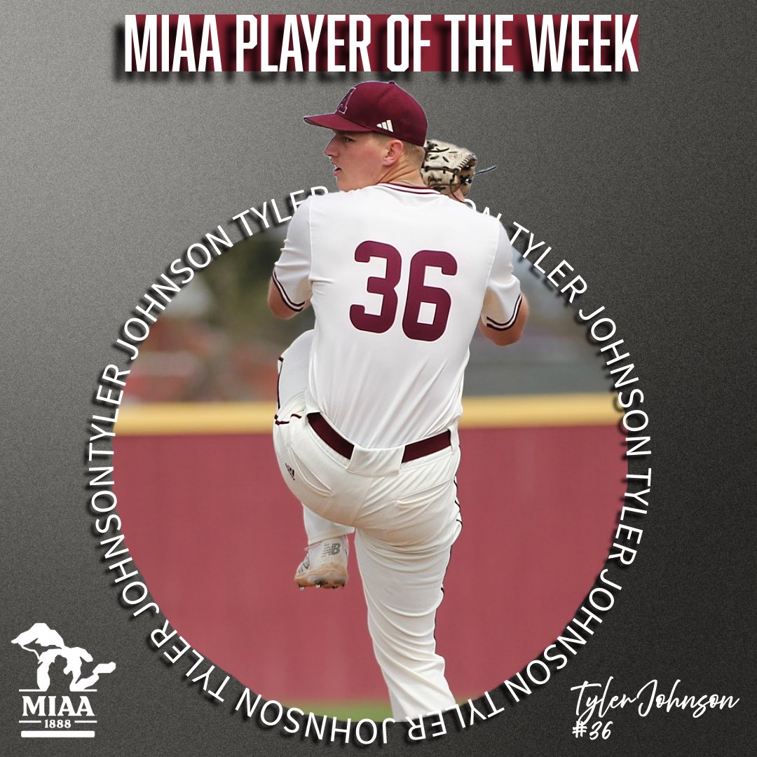 Alma College Baseball (@almascotsbsb) on Twitter photo โ ๏ธ
100 Kโs on the season and counting for TJ!
Your <a href="/MIAA1888/">#D3MIAA Sports</a> Pitcher of the Weekโฆ โ ๏ธ
100 Kโs on the season and counting for TJ!
Your <a href="/MIAA1888/">#D3MIAA Sports</a> Pitcher of the Weekโฆ