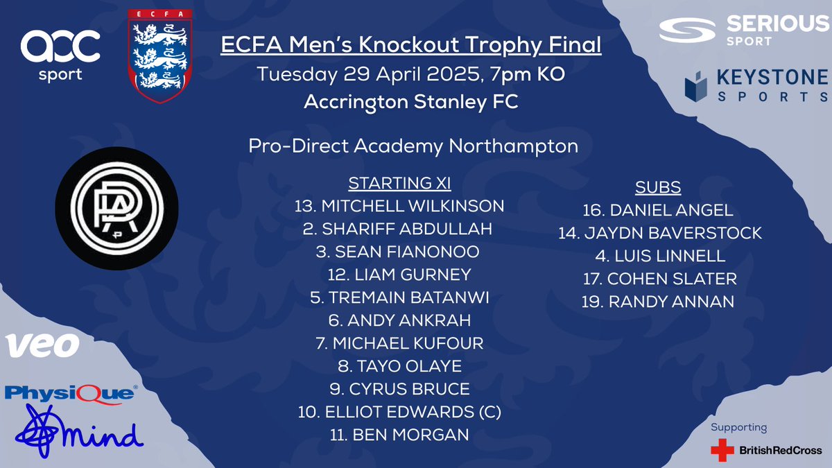ECFA12's tweet photo. MEN’S KNOCKOUT TROPHY 🏆 

The teams are locked in 👇🏼 https://t.co/lksO2lZ0kY