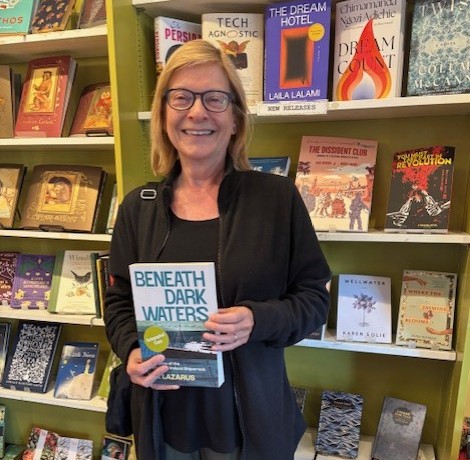 #bookgiveaway It's publication day &amp; Beneath Dark Waters: The Legacy of the #EmpressofIreland Shipwreck is now in bookstores across Canada! To celebrate we're giving away 5 signed copies. Go to my website to enter into a random draw: evelazarus.com/win-a-copy-of-… photo <a href="/32BooksGallery/">32 Books & Gallery</a>