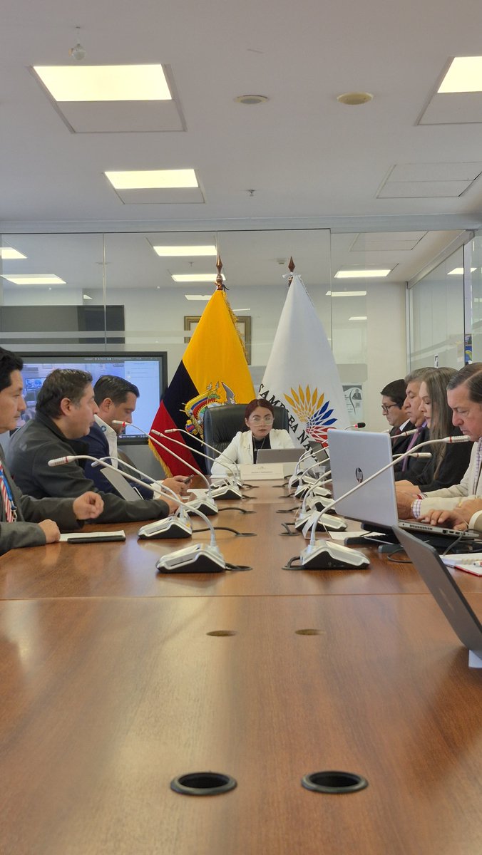 📌 Sesión Ordinaria N.º 104
Bajo la conducción de la asambleísta <a href="/NathalyFarinan/">Nathaly Farinango Delgado</a> , se trató el informe para segundo debate del Proyecto de Ley Reformatoria del Código.
🔁 El debate fue suspendido para acoger observaciones y fortalecer su contenido.
💬 ¡Seguimos trabajando!