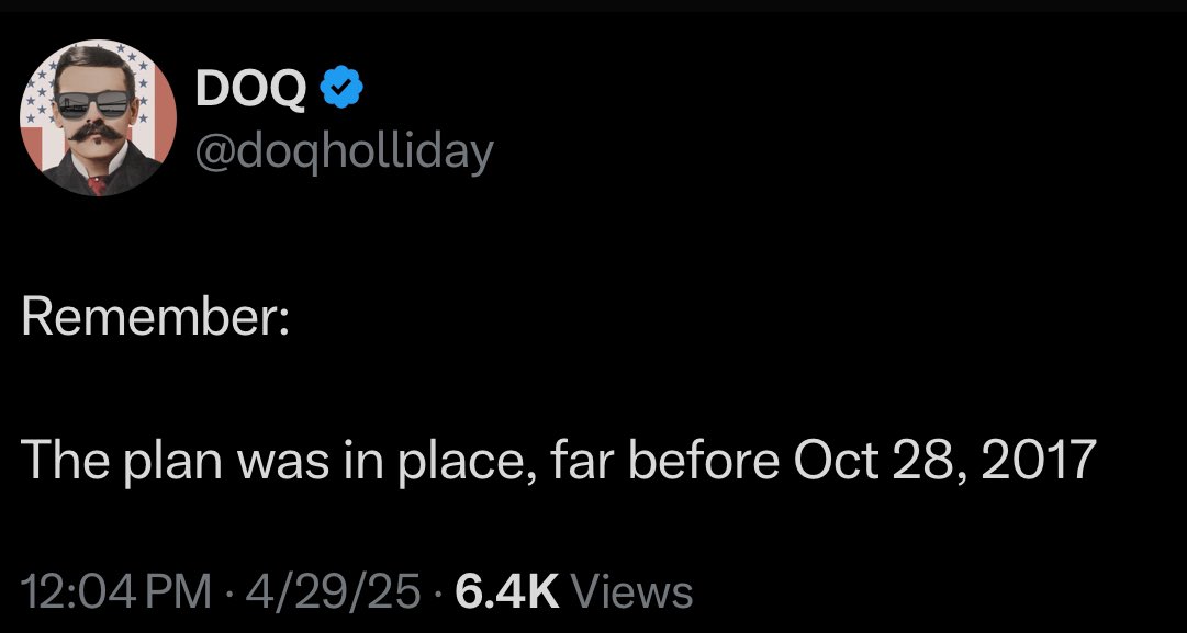 Shanneighteen's tweet image. 182=
#DarknesstoLIGHT
#LighteningStrike
#ChristReturned 
#EBSEBSEBSEBSEBSEBSEBS
#Retrocognition
#IBelieveYouNow
#BreaktheMatrixCodes
#TheBirdshaveSung
#SilentLucidity 
#TheSacredBlueTent
#IceColdRefreshment 
#GematriaGeometry 
#AprilEighthEclipse 😎
open.spotify.com/track/6OSyCAmX…
9:17