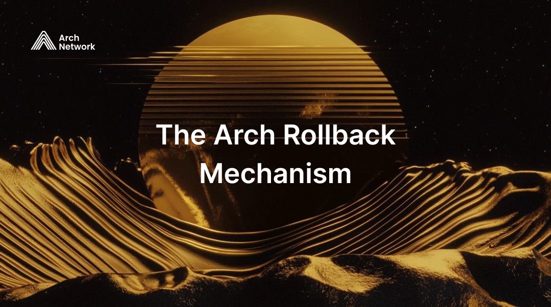 ArchNtwrk's tweet image. Building high-performance apps on Bitcoin isn’t easy.

Slow confirmations, reorgs, and state failures get in the way.

Arch fixes this with rollback and reapply architecture, keeping state clean and apps fast.

Read more in our blog linked below 👇
