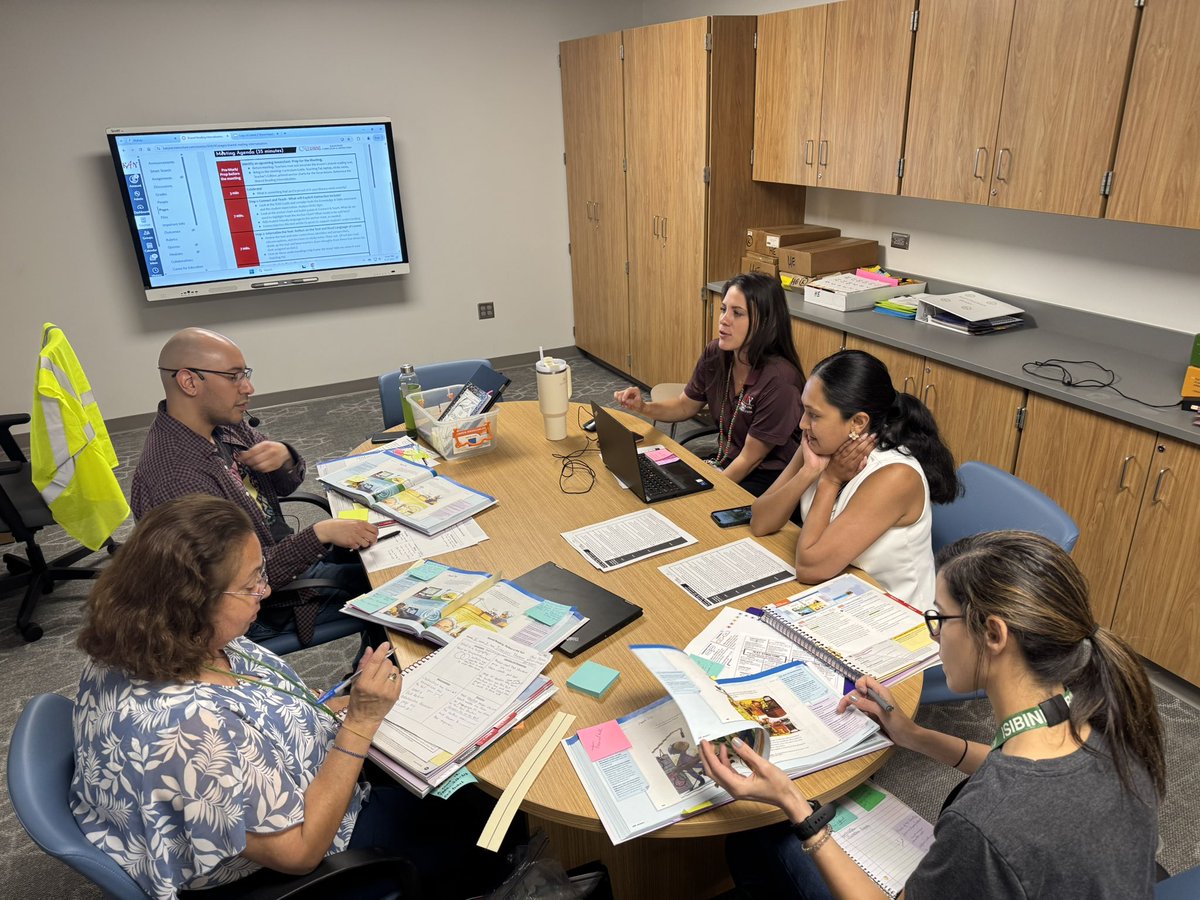I am so proud to sit in on 3rd grade RLA PLC. Our team leader did a fantastic job leading and modeling lesson internalization! <a href="/officialhutsell/">Official Hutsell Hornets</a>