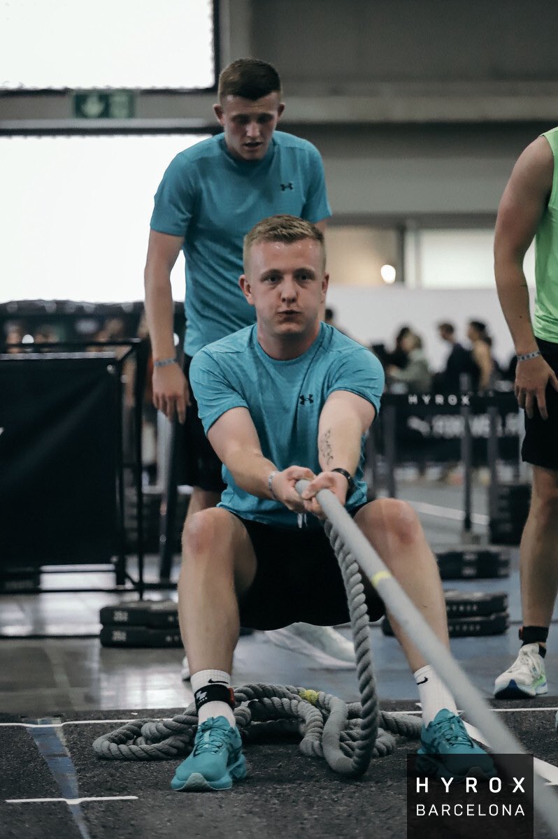 Hyrox Barcelona 🇪🇸

Our first one finished with a 1:06:41 - here’s to the next week 💪🏼