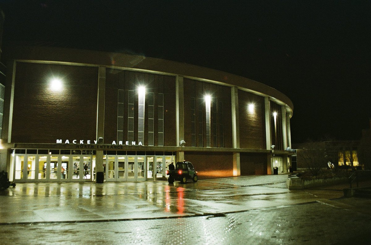 First time shooting film &amp; shooting in Mackey 🚂

MBB vs Rutgers back in March: