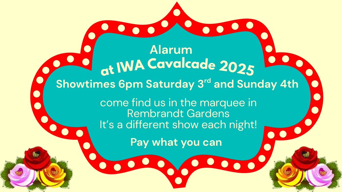 Alarum Productions tweet media