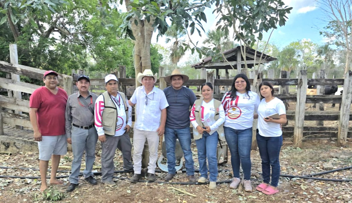 SEDARPE_QROO's tweet photo. Los #GuardianesDelCampo y el #EquipoSEDARPE, visitaron el municipio de #JoséMaríaMorelos para constatar la entrega de apoyos y asegurar que los recursos lleguen a quienes más los necesitan.

#UnidosParaTransformar #TerritorioSEDARPE https://t.co/sKugq1zBVm