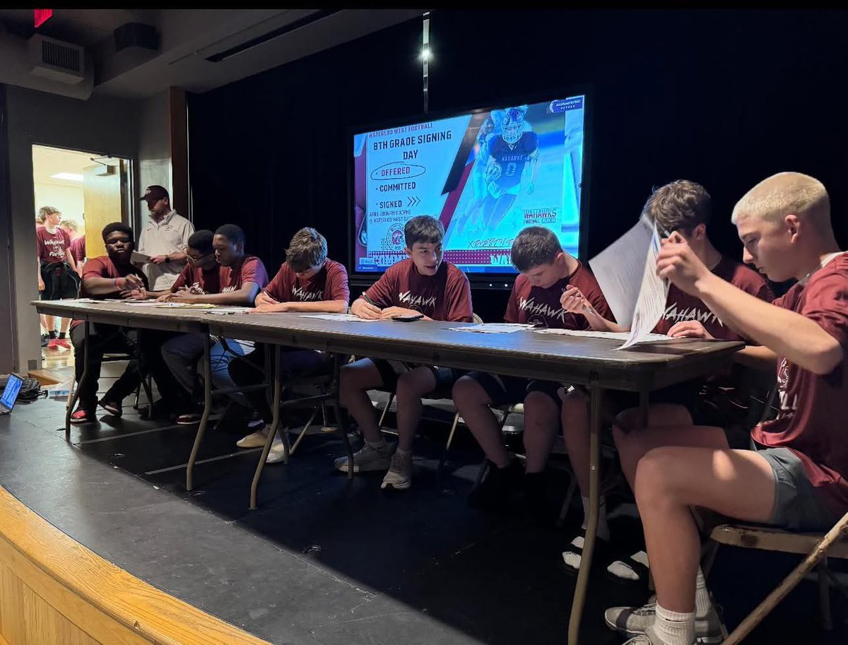 Waterloo West High School Football tweet media