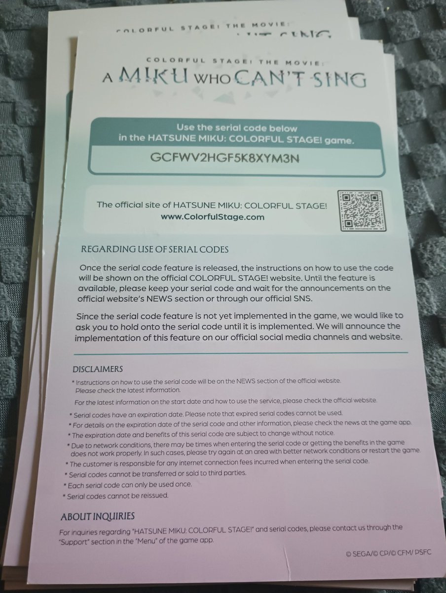 loveminorii's tweet image. Here&apos;s another code 

(Please don&apos;t ask for codes on posts unrelated to codes it kinda defats the purpose of first come first serve)