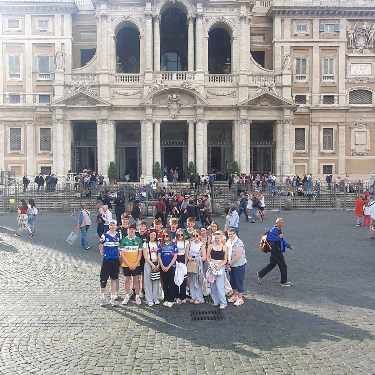 moatecs's tweet image. Our TY JP2 students are on their way home tonight after an incredible trip. Yesterday, we went to Assisi where we found out about St Francis and Carlos Acutis. Today was one of the highlights, a visit to The Catacombs where we had a liturgy, and visiting the tomb of Pope Francis.