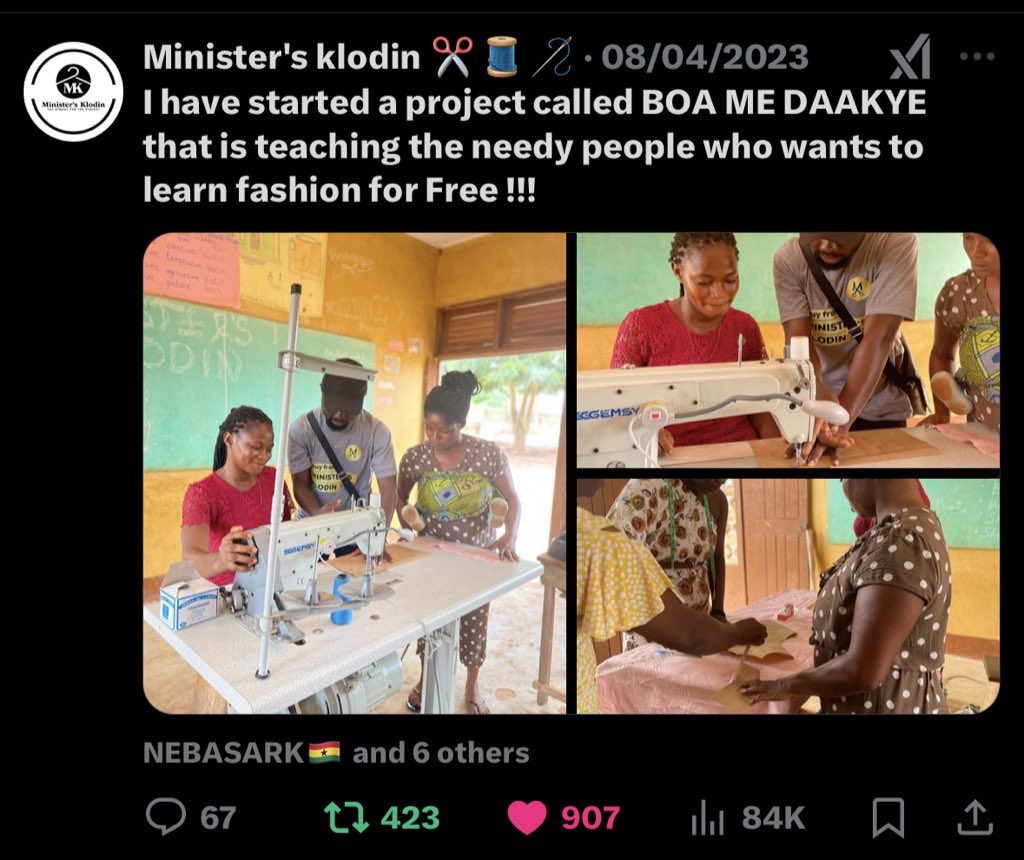 Hello Ministers please can anyone HELP ME ENROLL ON THE ADWUMAWURA PROJECT TO ASSIST THESE OUR PEOPLE  
<a href="/gyaigyimii/">KALYJAY</a>  <a href="/KobbyKyei_/">#BoysLivesMatterToo</a> <a href="/moysgovgh/">Sports & Recreation.</a> <a href="/almaoheneopare/">Alma Ohene-Opare</a>  
PLEASE SHARE AND REPOST 🙏🙏🙏
