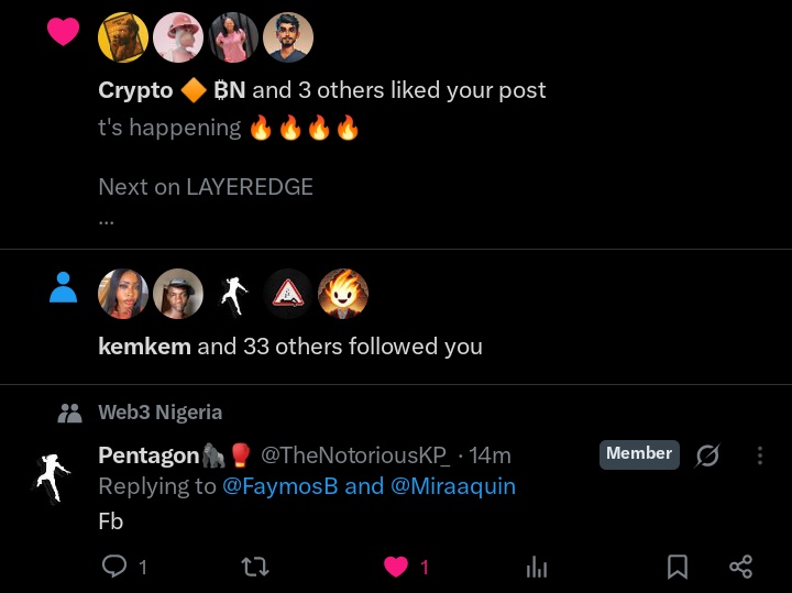 200 followers today just by joining Web 3 Nigeria community.. really want to say thank you to everyone following 🙏
Now let's get to 500 .. am actively following back everyone who follows
 <a href="/GiveRep/">GiveRep</a>