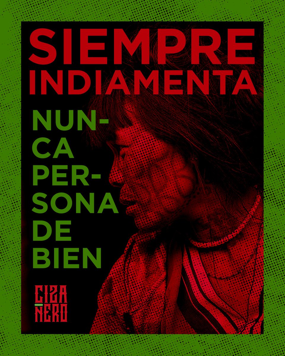 Siempre indiamenta, nunca persona de bien. #YoSoyIndiamenta