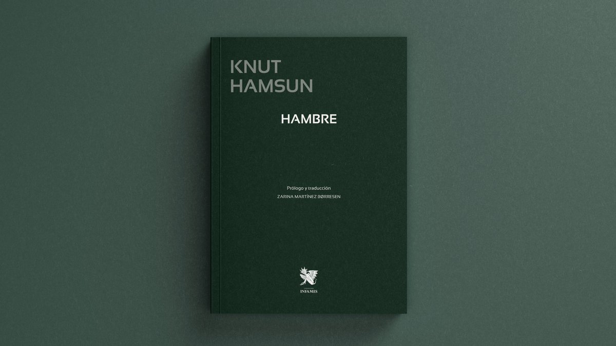 'Hambre' de Knut Hamsun. Traducción y prólogo por Zarina Martínez Børresen.

Disponible en librerías, a través de <a href="/nadiedistribuye/">Nadie Distribuye</a>, y en nuestra tienda en línea: cutt.ly/zrjJtmJl.