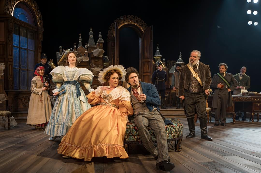 We're up and running folks. The Government Inspector at Chichester Festival Theatre. See you there?