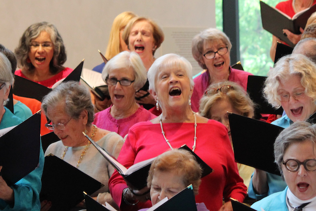 Finding joy and connection through singing—even virtually 🎤💻

A new study found that when singing together with others, benefits abound. For people with neurocognitive disorders like dementia, singing can offer alternative ways of expression. spr.ly/60152ebFb