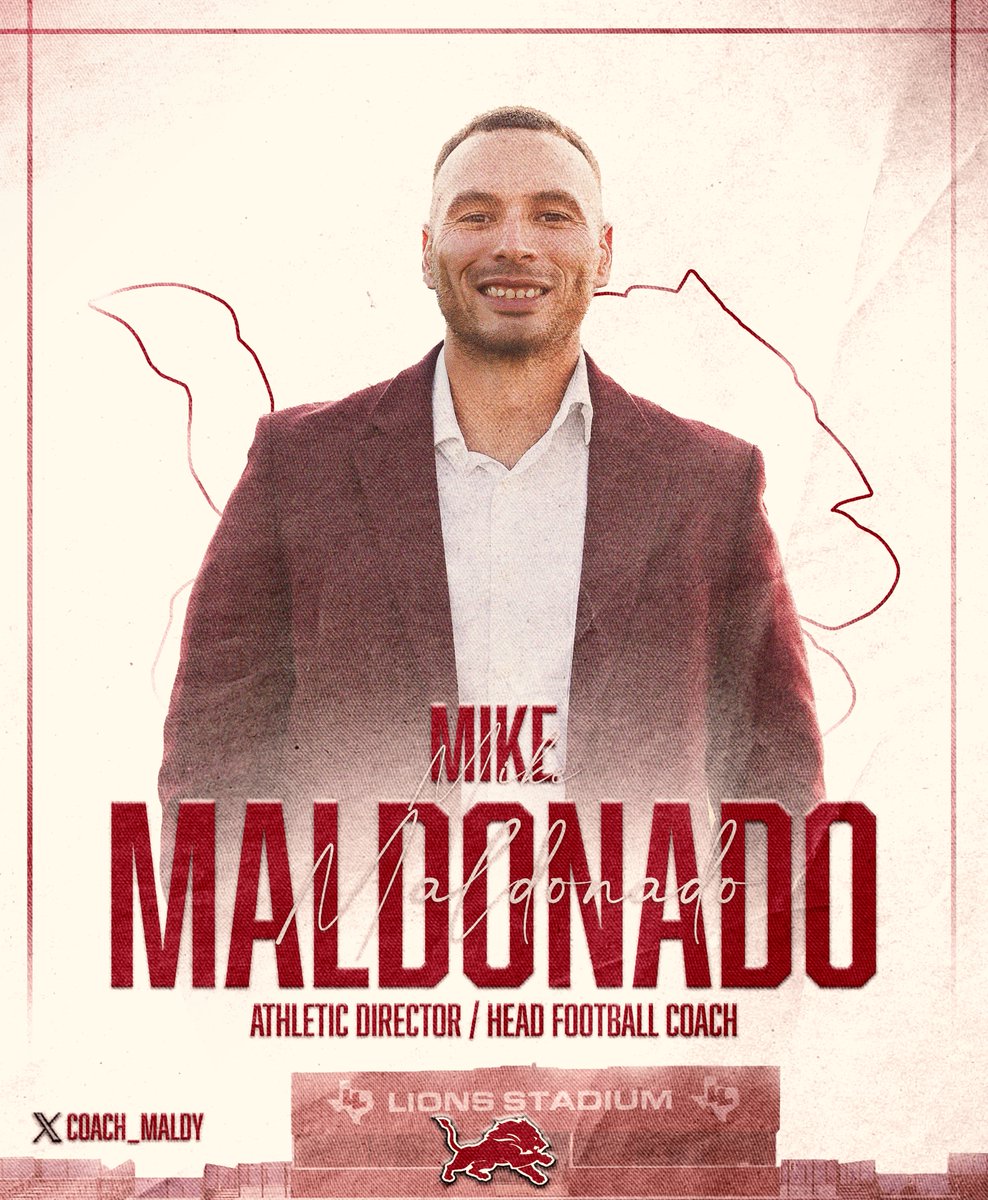Lockhart Lion Football (@1lhslions) on Twitter photo ππππ ππ‘π ππ¨πππ‘ππ¬
Head Coach - <a href="/Coach_Maldy/">Coach Maldonado</a>
Coach Maldonado, an El Paso native, excelled in collegiate football, broke records for forced fumbles, and played in the Arena League. Since 2015, he's built a versatile coaching career, enjoys life with his family. ππππ ππ‘π ππ¨πππ‘ππ¬
Head Coach - <a href="/Coach_Maldy/">Coach Maldonado</a>
Coach Maldonado, an El Paso native, excelled in collegiate football, broke records for forced fumbles, and played in the Arena League. Since 2015, he's built a versatile coaching career, enjoys life with his family.