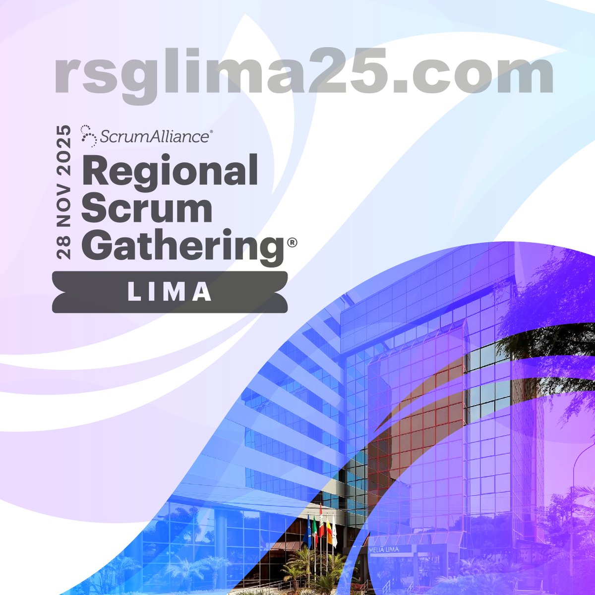 📣 ¡Atención comunidad ágil!

Tenemos una actualización importante

El rsglima25.com cambia de fecha y ahora se celebrará el 🗓 viernes 28 de noviembre

Esta nueva fecha nos permitirá ofrecer una experiencia aún más potente y conectada con nuestra comunidad regional