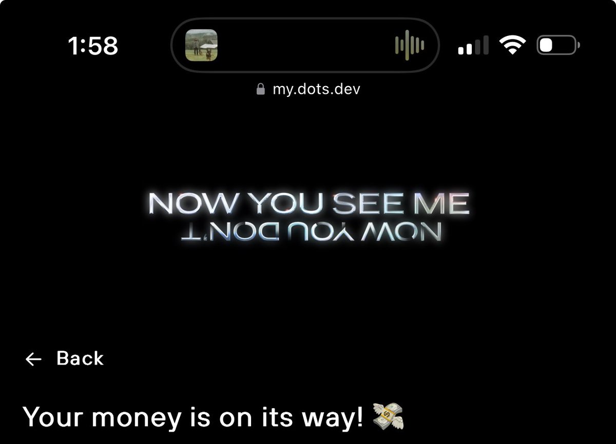 holy shit??? THANK YOU BESTIES <a href="/NYSMmovie/">Now You See Me</a> 😭💫🤍