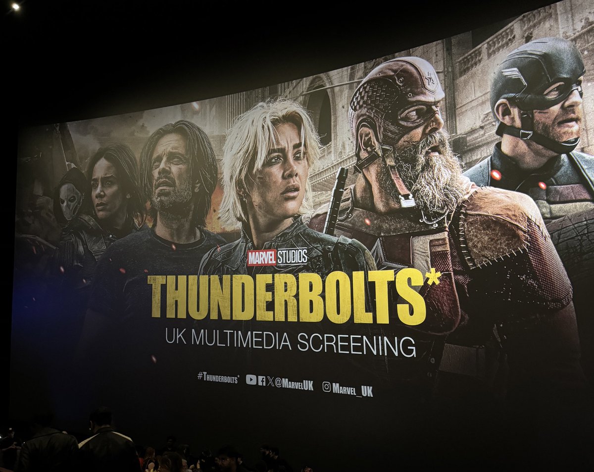 Let’s goooooo! Cant wait for this one! #Thunderbolts* <a href="/MarvelUK/">Marvel UK & Ireland</a>