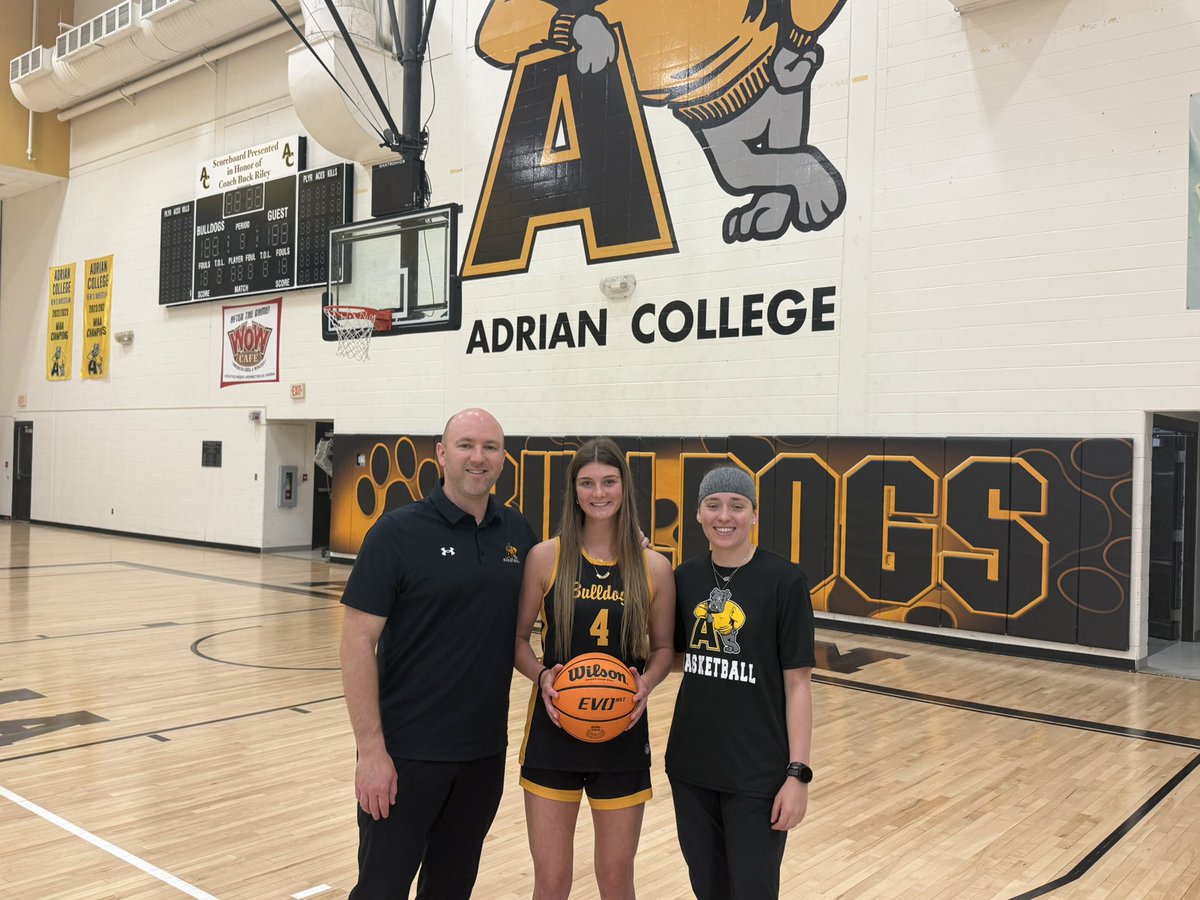 Hannah Hill (@hannahhill2026) on Twitter photo I want to thank coach <a href="/SamMiller906/">Sam Miller</a> and Coach Angela for an awesome visit today at Adrian College, and I am grateful to have received an offer to continue my academic and Athletic career!
Thank you so much!
<a href="/ladycatsbball23/">OnstedGirlsBasketball</a>
<a href="/MichiganCobras/">Michigan Cobras Basketball</a>
<a href="/coachjonny4/">Jon Hovermale</a> I want to thank coach <a href="/SamMiller906/">Sam Miller</a> and Coach Angela for an awesome visit today at Adrian College, and I am grateful to have received an offer to continue my academic and Athletic career!
Thank you so much!
<a href="/ladycatsbball23/">OnstedGirlsBasketball</a>
<a href="/MichiganCobras/">Michigan Cobras Basketball</a>
<a href="/coachjonny4/">Jon Hovermale</a>