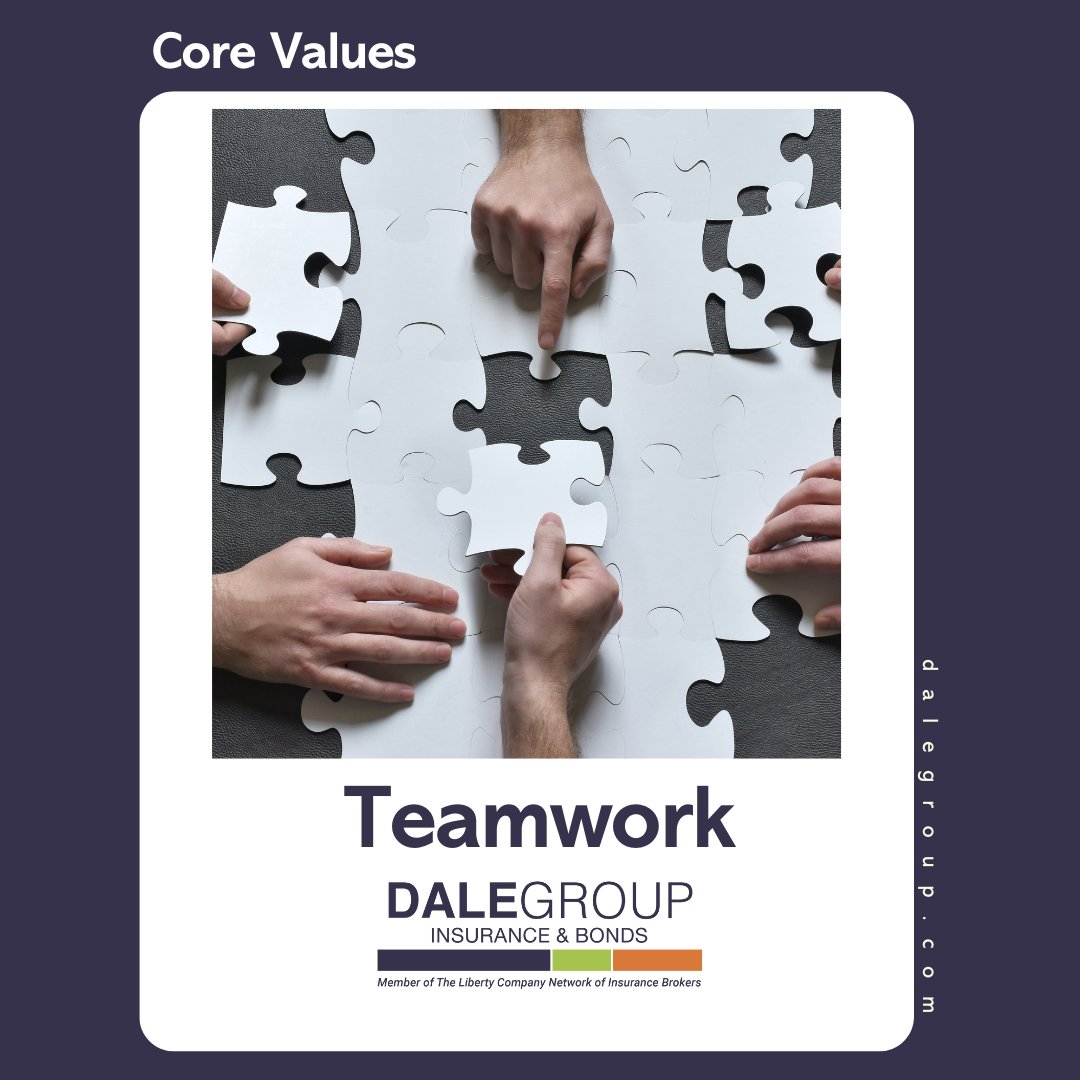 Teamwork builds trust and drives results. Here’s to the people who make it all happen. 🤝

#DaleGroup #LibertyPartner #CoreValues #Teamwork #StrongerTogether