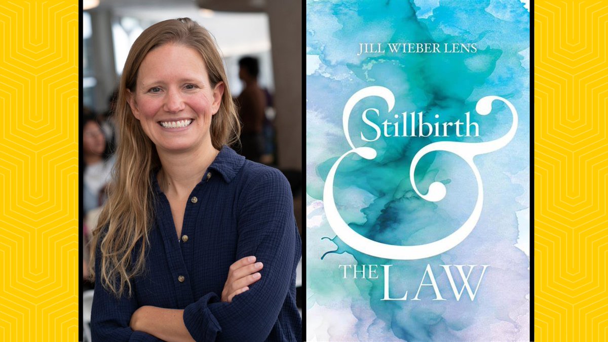 Iowa Law (@iowalawschool) on Twitter photo <a href="/jillwieberlens/">Jill Wieber Lens</a>’s book “Stillbirth & the Law” was officially published by UC Press last week. She also co-authored the newly released “Learning Health Law” textbook from West with Val Blake and Zack Buck. <a href="/jillwieberlens/">Jill Wieber Lens</a>’s book “Stillbirth & the Law” was officially published by UC Press last week. She also co-authored the newly released “Learning Health Law” textbook from West with Val Blake and Zack Buck.