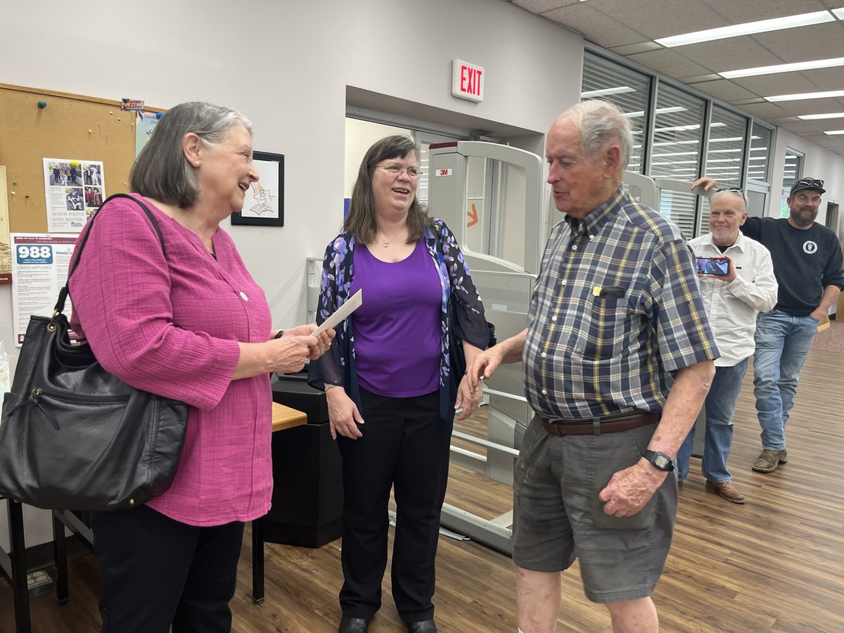 Last week, we celebrated the retirement of Ms. Christy Wrenn! Christy has given 43 years of service to Centenary and Magale library. She was presented with the title of Director Emerita of the John F. Magale Library