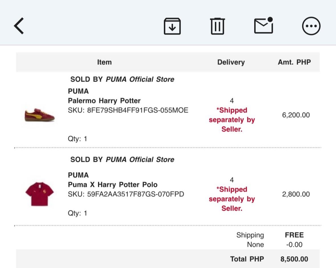 literally broke but i was finally able to order this 🥹