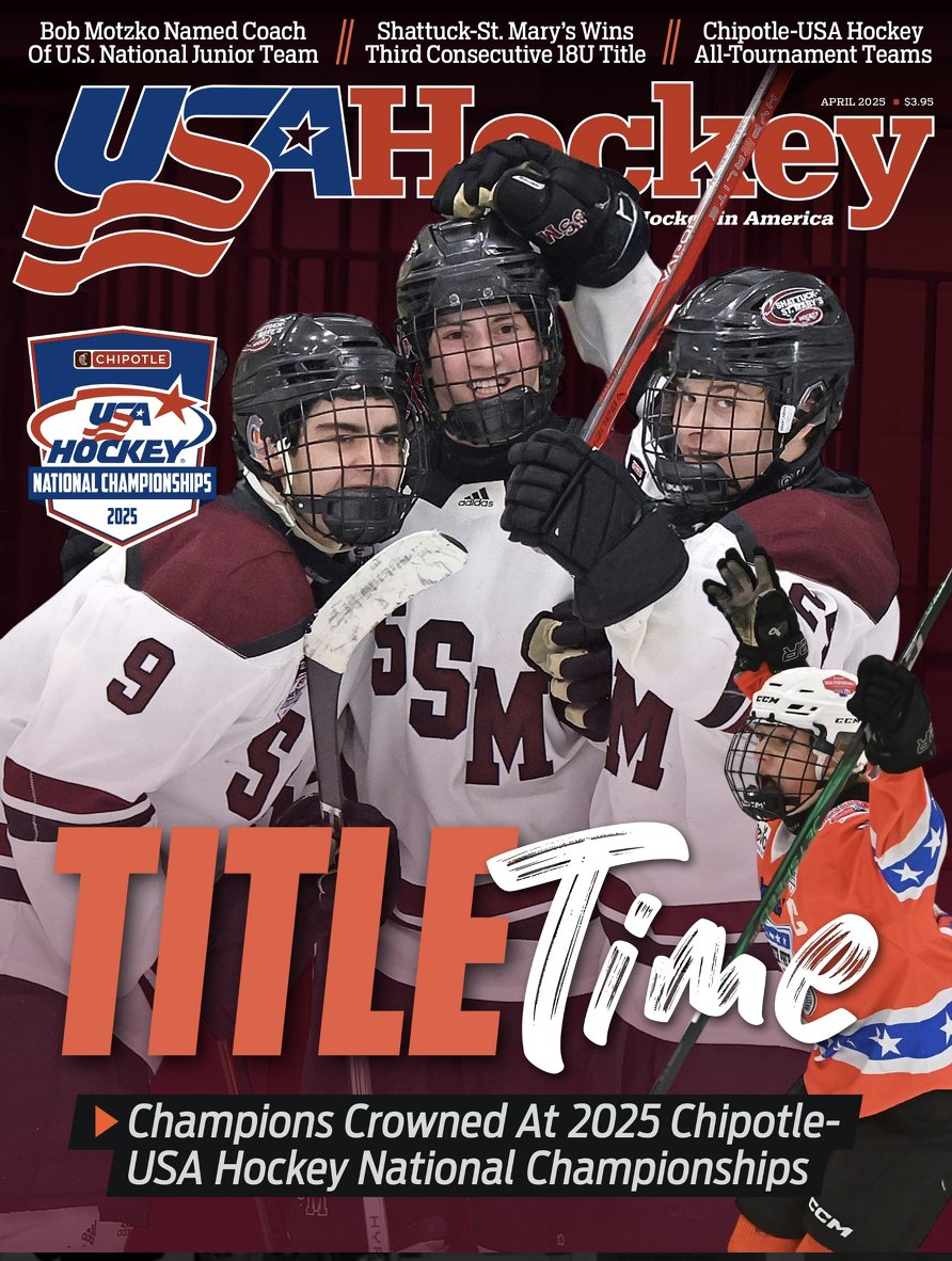 🚨 ICYMI: Check out the April <a href="/usahockey/">USA Hockey</a> National Championship Issue of <a href="/USAHMagazine/">USA Hockey Magazine</a> 🇺🇸 🏒

👀→ shorturl.at/Jbf0U