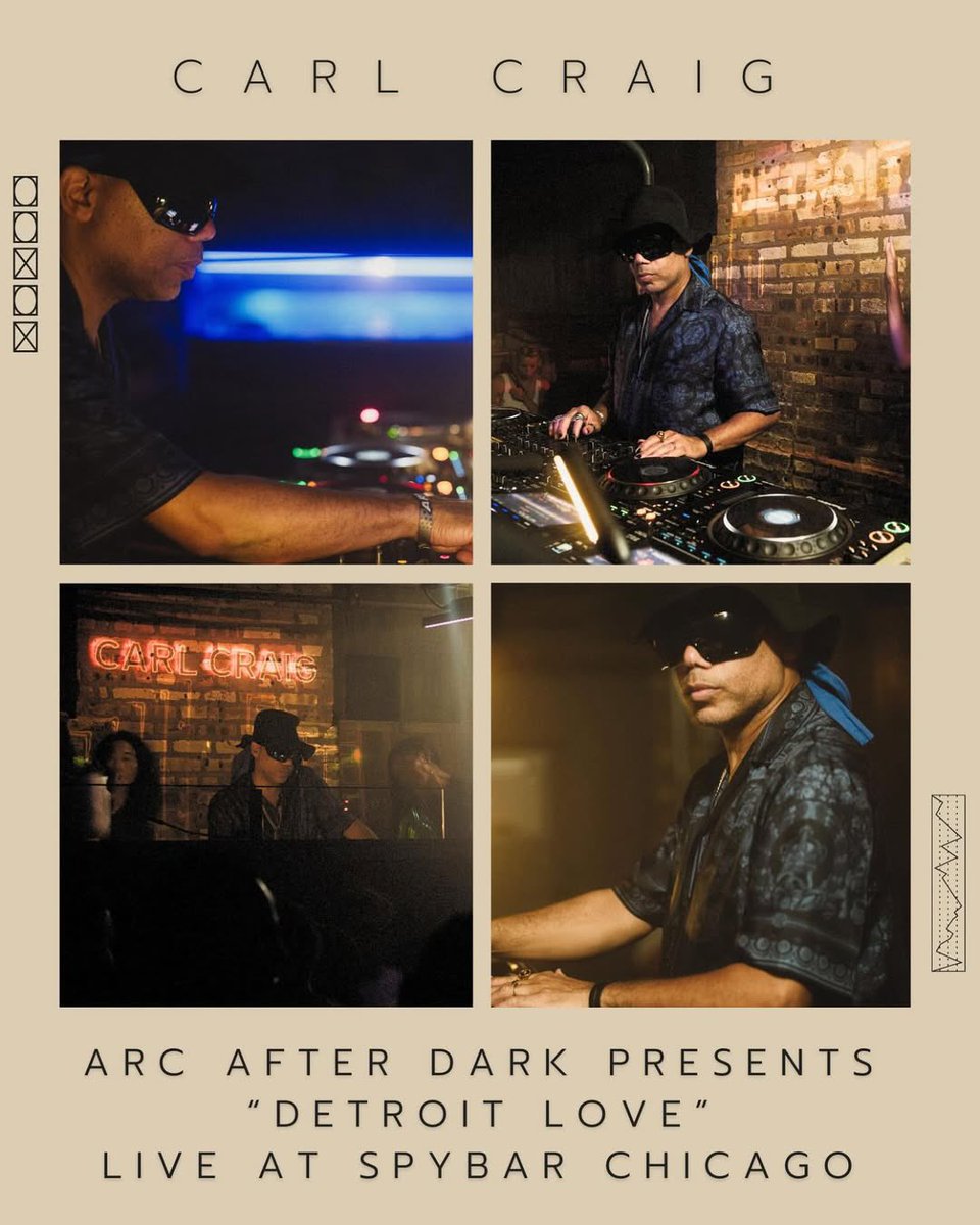 Our newest mix on Spybar Radio is out now! 🎧🎶 This time we’re rewinding back to last summer when Detroit Love took over the basement. 

Re-live Carl Craig’s set and let us know who you want to see next in the comments. 👇

Listen: on.soundcloud.com/jdy7fLRt9MPw5e…