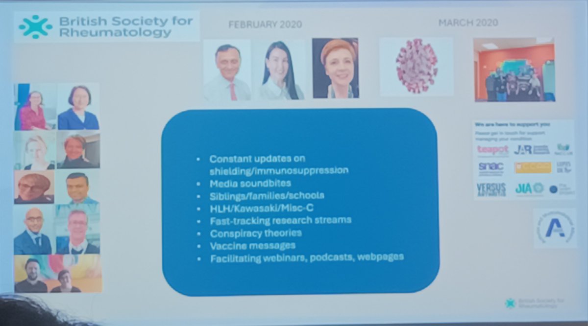 Patricia Watts (@patricia1watts) on Twitter photo Also humbling for <a href="/TeapotTrust/">Teapot Trust</a> and other charity partners
to have their role in supporting the MH of young people with #JIA during covid acknowledged by Dr Jacqui Clinch in her Barbara Ansell address at #BSR25 Also humbling for <a href="/TeapotTrust/">Teapot Trust</a> and other charity partners
to have their role in supporting the MH of young people with #JIA during covid acknowledged by Dr Jacqui Clinch in her Barbara Ansell address at #BSR25