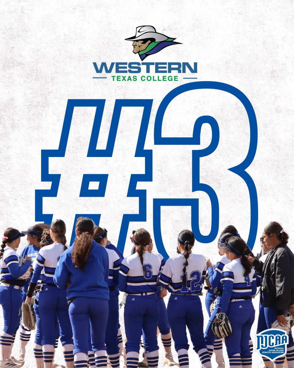 Your Lady Westerners clinched the #3 spot in the WJCAC! They will compete in the region 5 tournament starting May 7th at Odessa College! 🤠 #BBSG #TEAM23