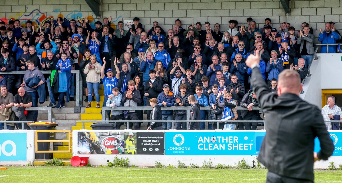 𝗦𝗢𝗟𝗗 𝗢𝗨𝗧. ❌

Tomorrow's 𝗣𝗹𝗮𝘆-𝗢𝗳𝗳 𝗘𝗹𝗶𝗺𝗶𝗻𝗮𝘁𝗼𝗿 against <a href="/Buxton_FC/">Buxton Football Club</a> at the Deva is now completely sold out! 💙