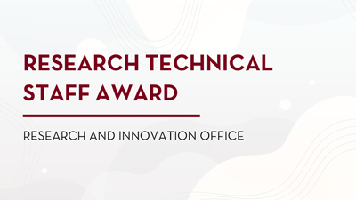 We are seeking nominations for our Research Technical Staff Award, which recognizes research staff for their service and contributions to the UMN research community. RIO unit staff are not eligible for this award. The nomination deadline is June 2, 2025. bit.ly/3RENZjN
