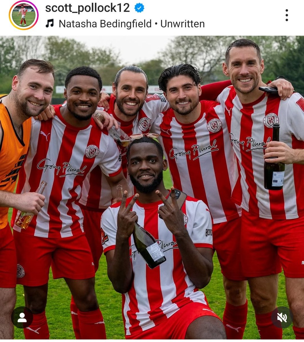 "There's the salad, now leave me alone!"

Congratulations to <a href="/BrackleyTownFC/">Brackley Town FC</a> 
#WeAreBrackley