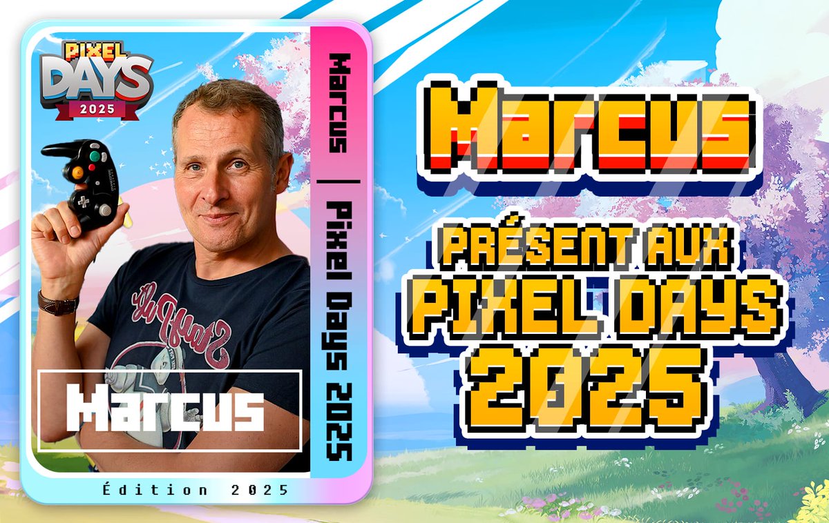Marcuszeboulet's tweet image. Ce week end je pars en Belgeek ! 😉 
Direction les PIXELDAYS !
J'y retrouverai mes chers @DoyobiSentai  (vous pourrez tester leur jeu NES Saturdayman sur mon stand) ainsi qu'une floppée de potes comme Mr Garcin , Kayane , Conkerax , Edward Ez', Bigkam , JM Destroy, Frédérick…