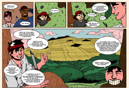 New Comic Book: "Janelas do Passado" – Science Meets Art in the Caatinga!
Collaborative work between UFPB, UNIOESTE (LEDA Lab), UFV &amp; IFSertão/PE.

🔗 gov.br/insa/pt-br/cen…