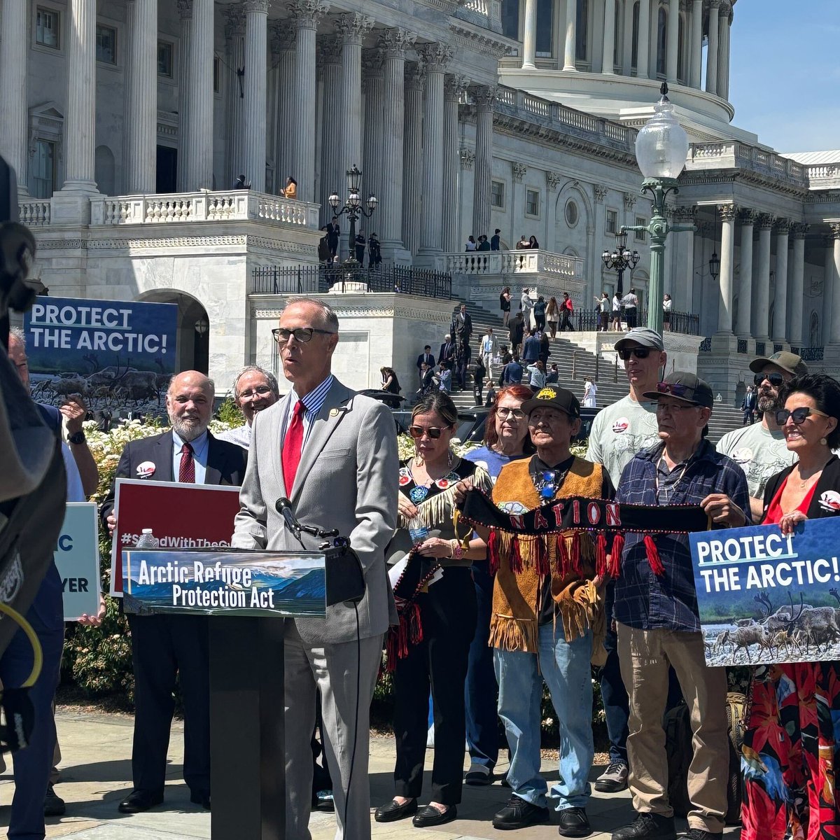 League of Conservation Voters 🌎 (@lcvoters) on Twitter photo "Most Americans understand that some places are too special, too ecologically important to be spoiled by oil and gas development.”
<a href="/NRDems/">Natural Resources Democrats</a> RM <a href="/RepHuffman/">Rep. Jared Huffman</a> made it clear: we must permanently #ProtectTheArctic. "Most Americans understand that some places are too special, too ecologically important to be spoiled by oil and gas development.”
<a href="/NRDems/">Natural Resources Democrats</a> RM <a href="/RepHuffman/">Rep. Jared Huffman</a> made it clear: we must permanently #ProtectTheArctic.