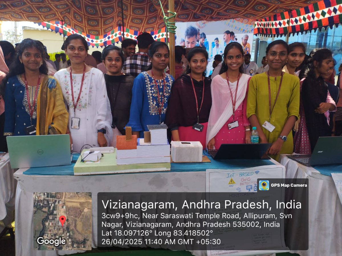 lendi2008's tweet image. LECE students won the Best Project Award at the Inspire Youth Transforming Program @ Vizianagaram! 🏆💡
Dr. Satish Reddy garu, AP Govt Advisor for SPACE, inspired students with a powerful address! 👏
#LendiCollege #InspireYouth #BestProject #TechForIndia