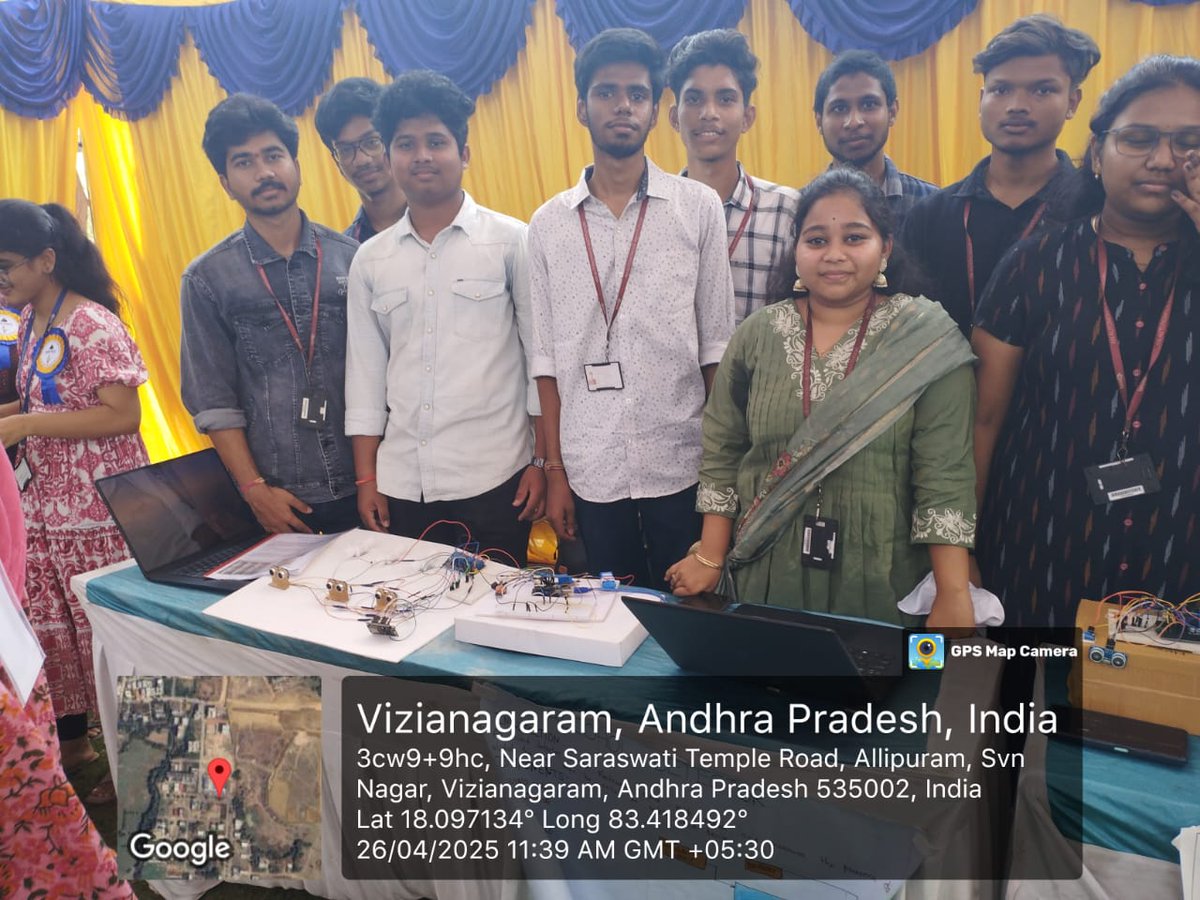 lendi2008's tweet image. LECE students won the Best Project Award at the Inspire Youth Transforming Program @ Vizianagaram! 🏆💡
Dr. Satish Reddy garu, AP Govt Advisor for SPACE, inspired students with a powerful address! 👏
#LendiCollege #InspireYouth #BestProject #TechForIndia