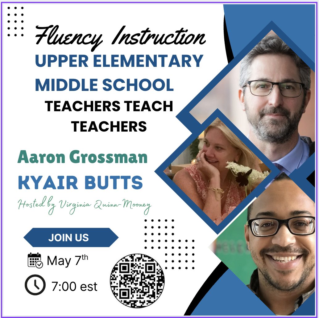 We're wrapping up the school year with one last Teachers Teach Teachers session with <a href="/ClassroomD4/">Aaron Grossman</a> and <a href="/kyairb/">Kyair</a>! We'll watch some of their teaching, hear them talk about it, and walk away with some concrete techniques and routines we can implement right away.

Register below: