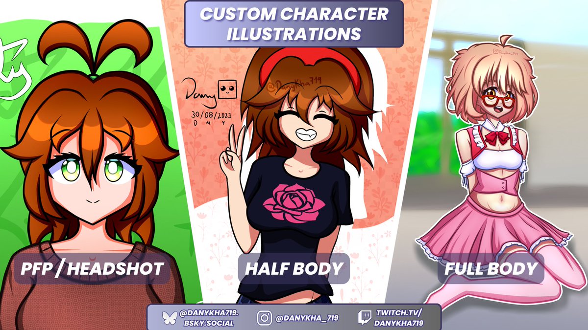 Hey! Are you looking for a character illustration? I can make your request a reality!! 
You can check out my Vgen profile if you are interested in my art style!

I appreciate any kind of support to get started on this platform ❤️

vgen.co/danykha719

#Vgen #Vgencomm