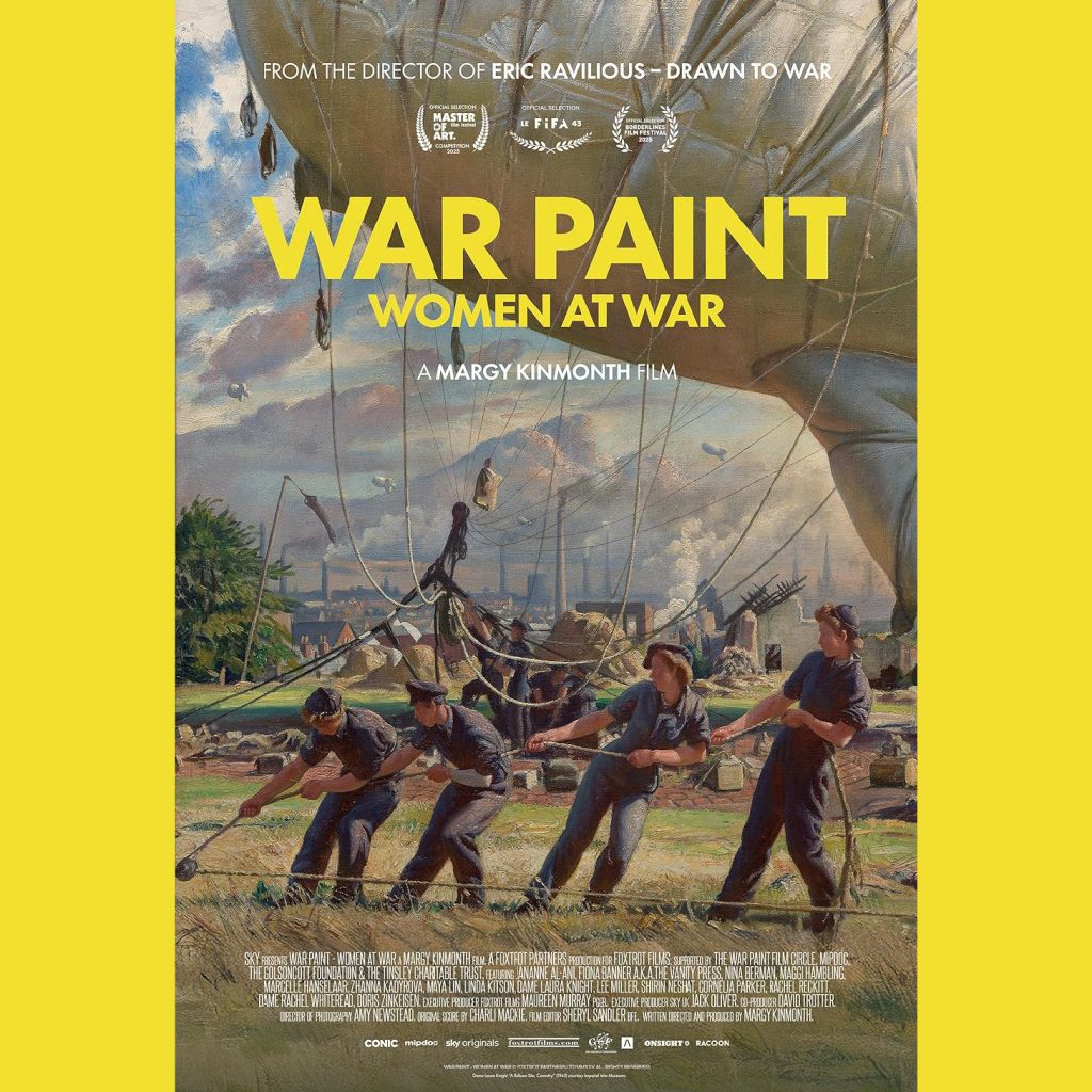 From British film director Margy Kinmonth, this feature documentary shines a light on the trailblazing role of women war artists, on the front lines around the world.

🎟️ theatrgwaun.com/production/war…
📅 Wed 30th at 11:00am/1:30pm/7:30pm
📅 Mon May 5th at 11:00am