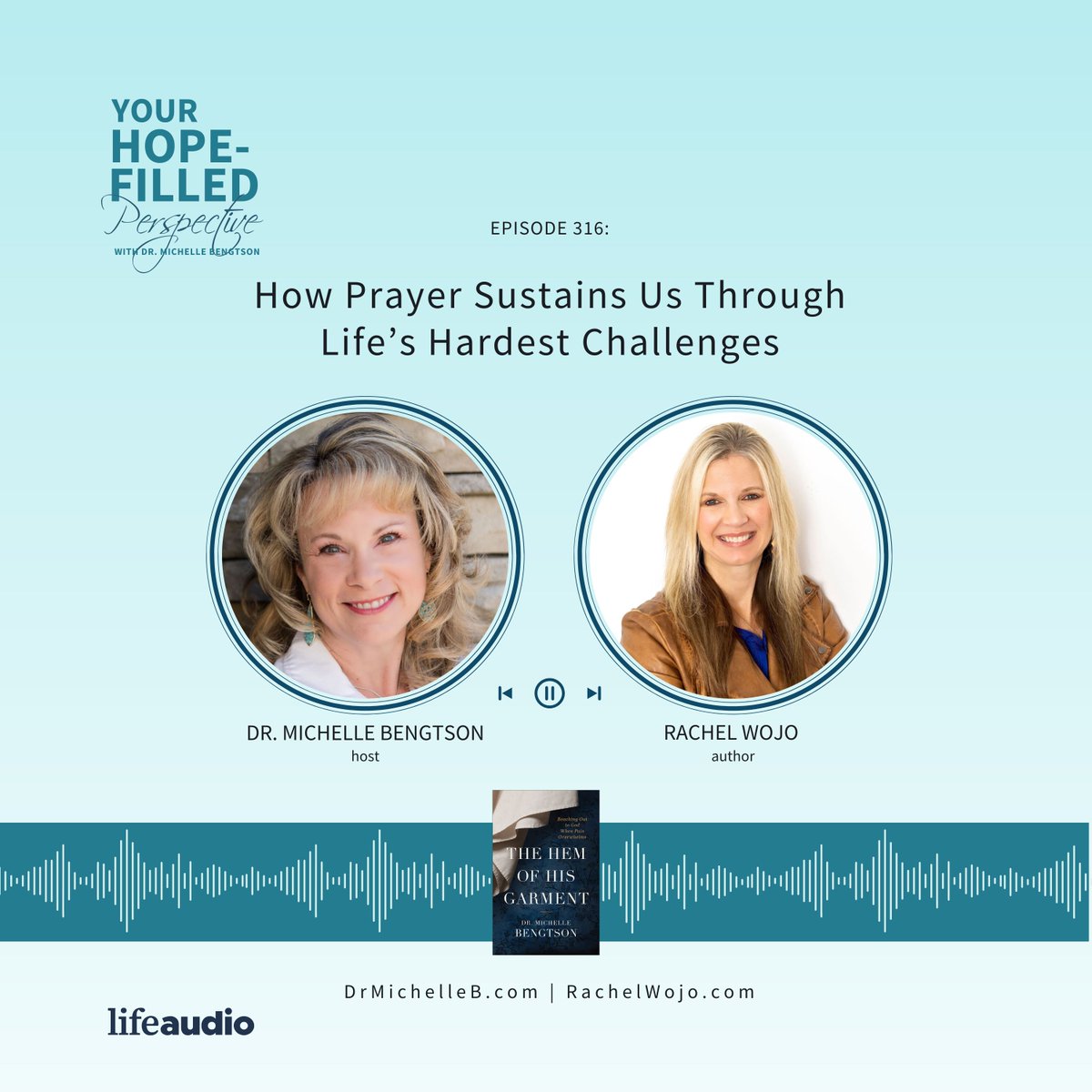 . <a href="/RachelWojo/">Rachel Wojo</a> opens up about grief, loss, and the sustaining power of prayer—especially when life hurts too much for words. Mark your calendar and join us for Thursday’s podcast – it will encourage your heart.